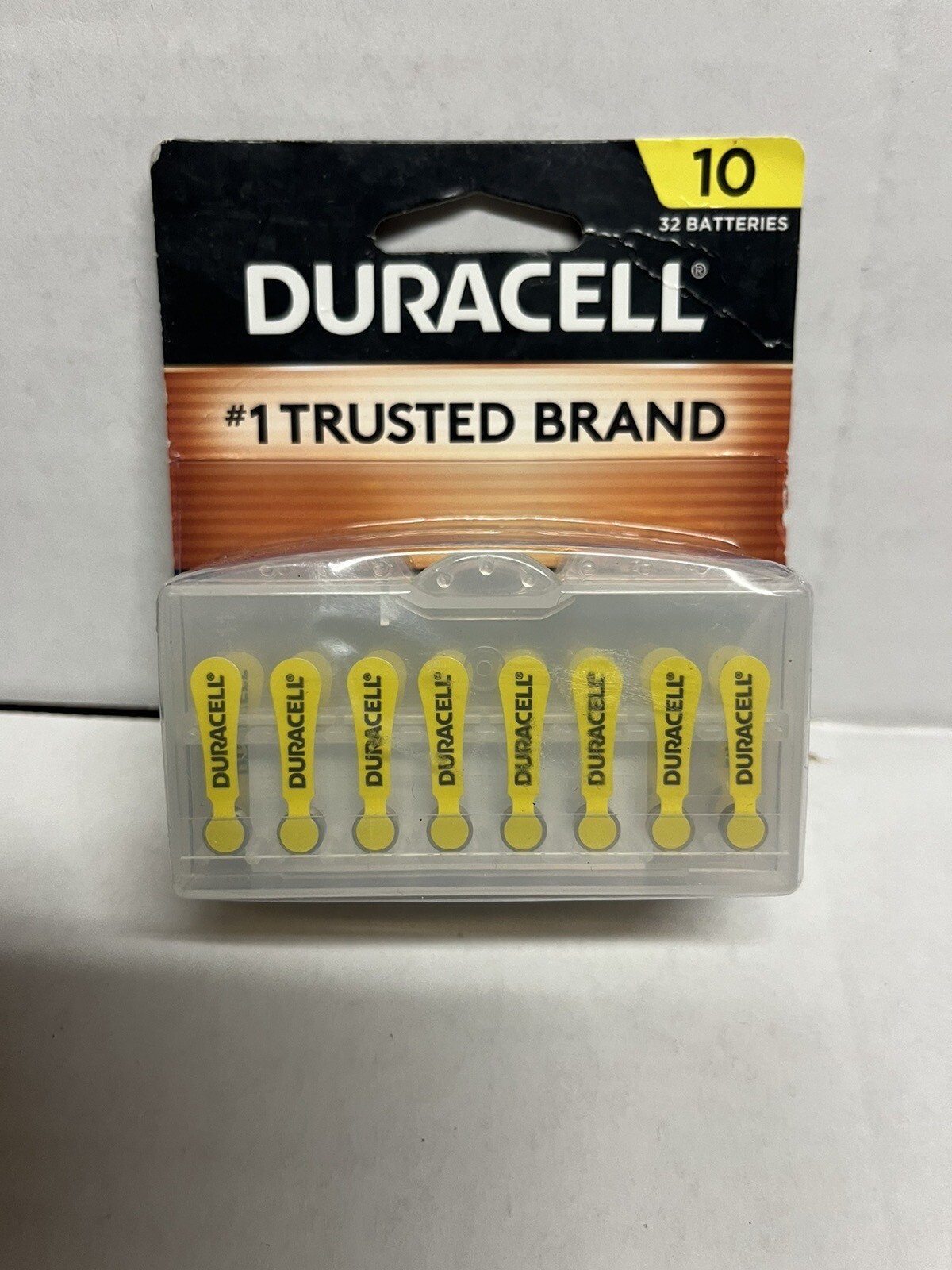 Duracell Size 10 Hearing Aide Batteries DA10B32 , 32 Batteries – NEW