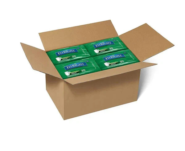 FitRight plus Briefs case of 80 regular 40-50 in for bags of 20)