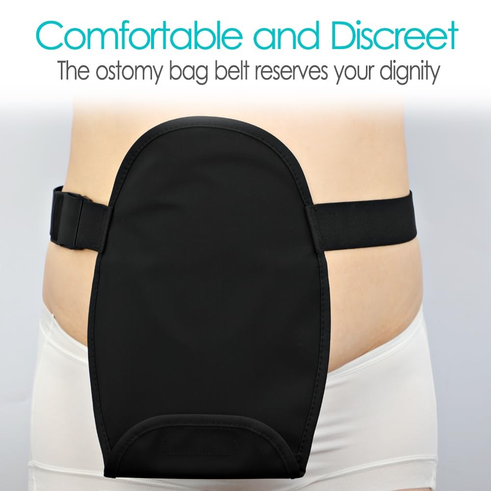 Waterproof Soft Adjustable Ostomy Bag Cover Belt Colostomy Bag Pouch Covers