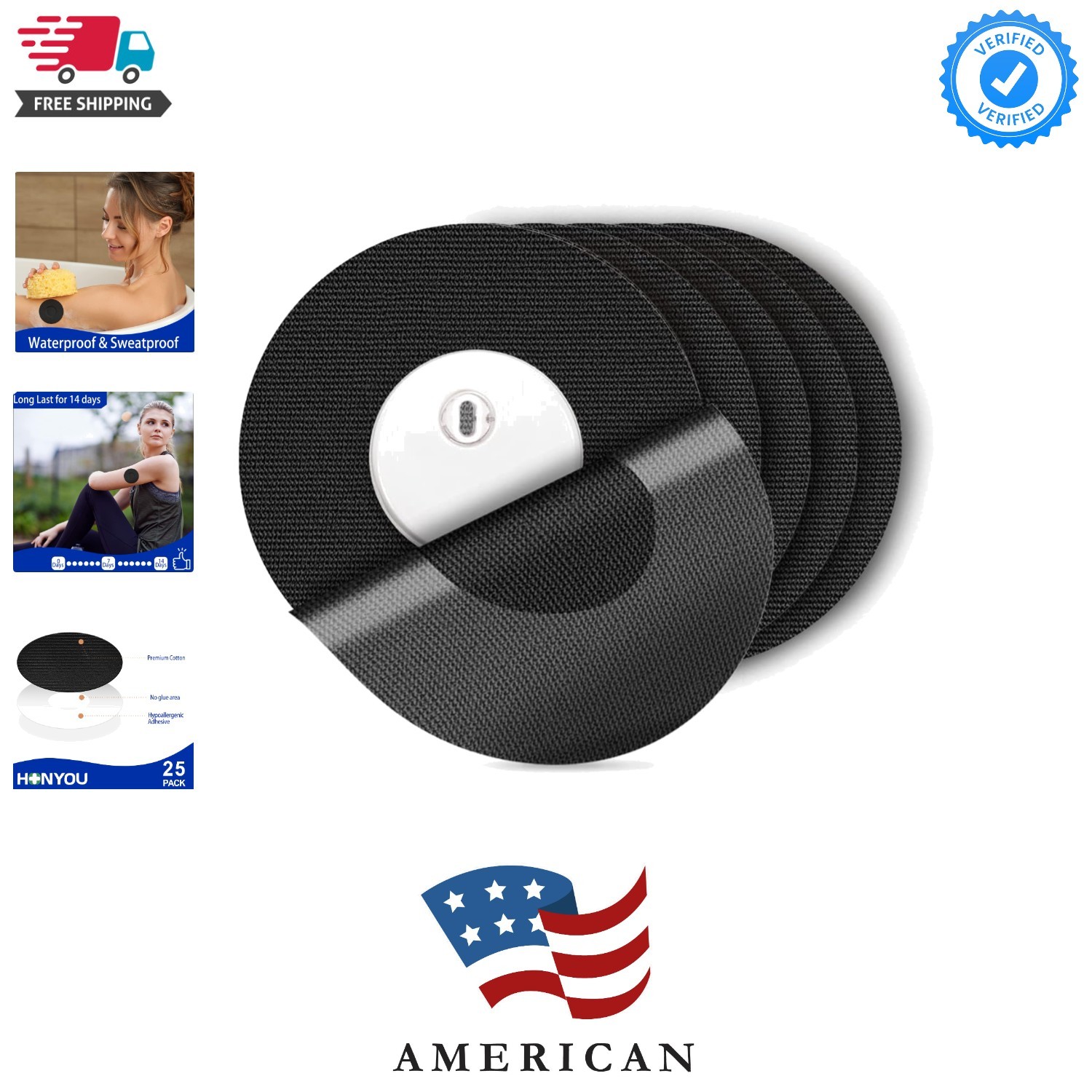Libre 3 Plus Sensor Covers Waterproof 15 Days Freestyle CGM Adhesive Patches …