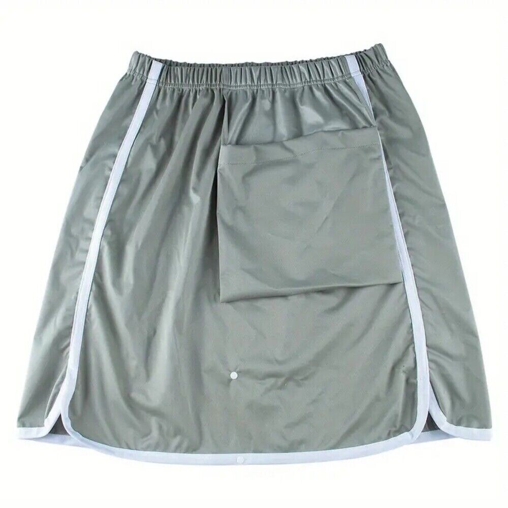 Reusable Adult Skirt Pants w/Pocket Washable Waterproof Breathable Comfortable