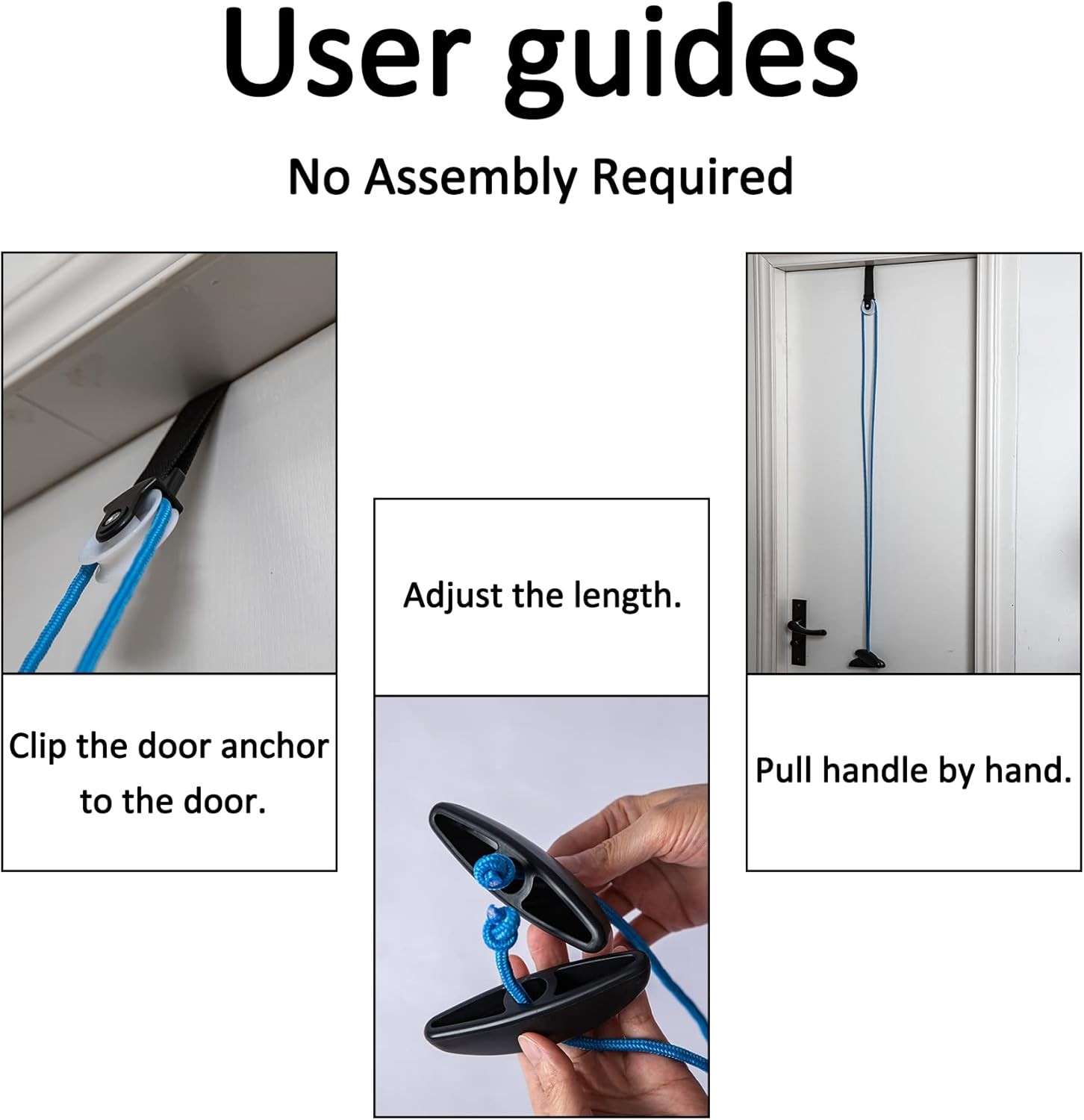Shoulder Pulley Over The Door Physical Therapy System, Exercise Pulley, Blue