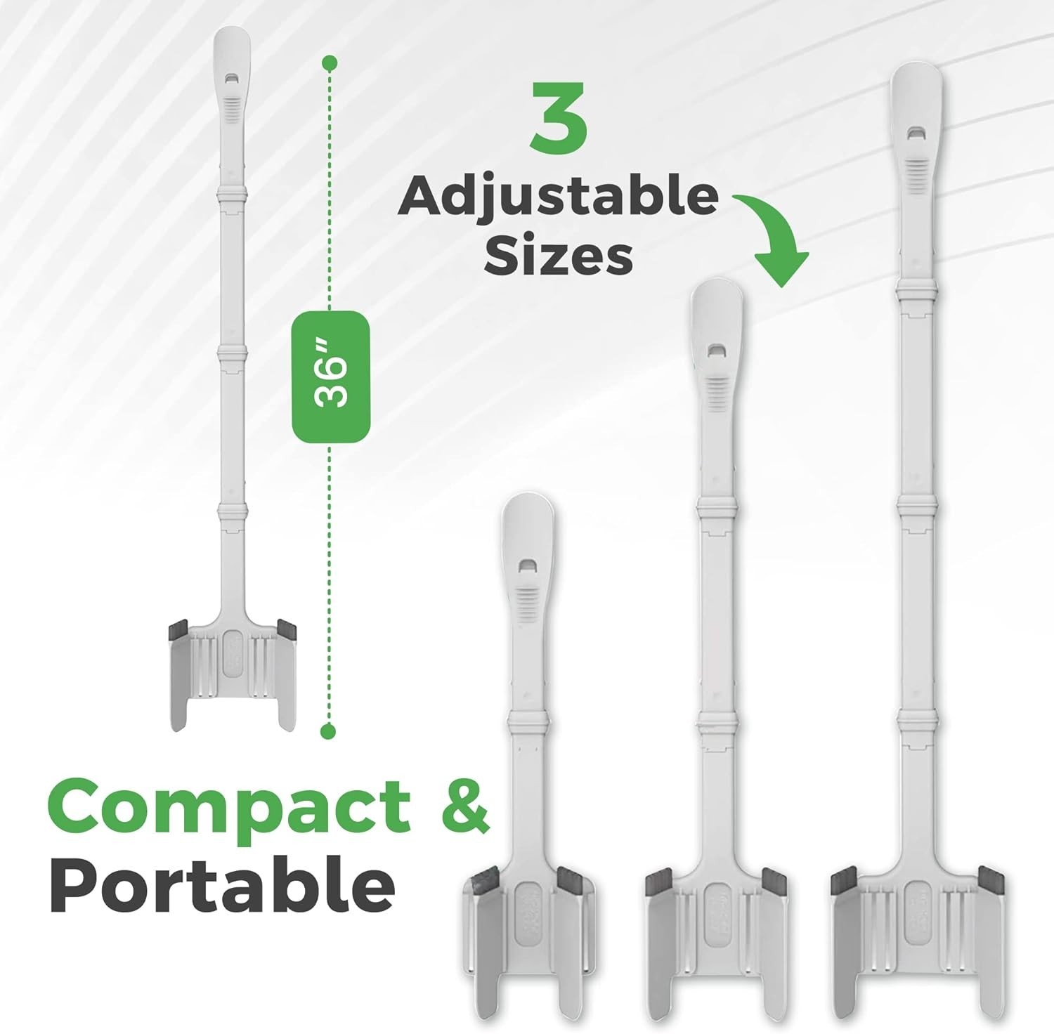Sock Ox Adjustable Aid with Long Handle Shoe Horn – Effortless Dressing Solution