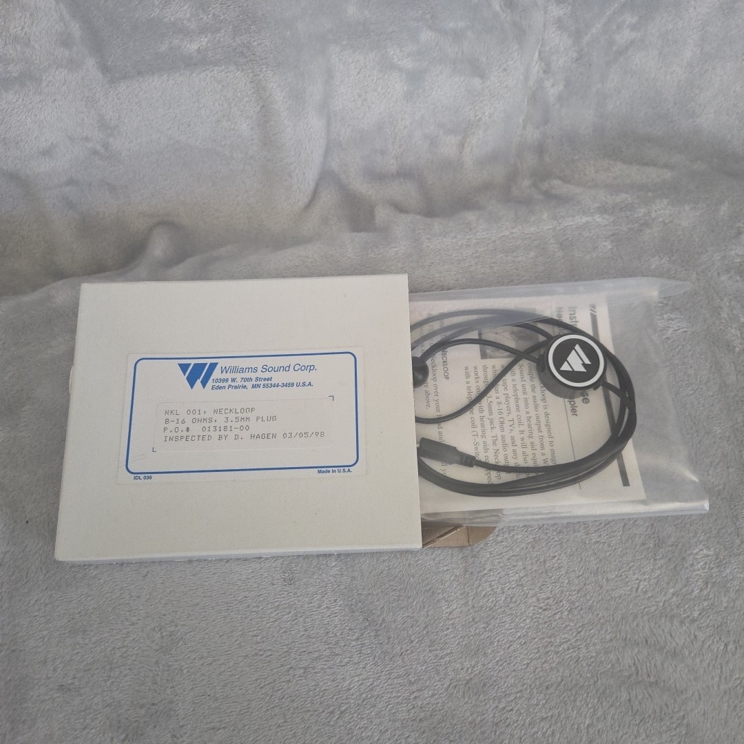 Williams Sound Hearing Helper Personal FM System 350 G 75.7 MHz 0788