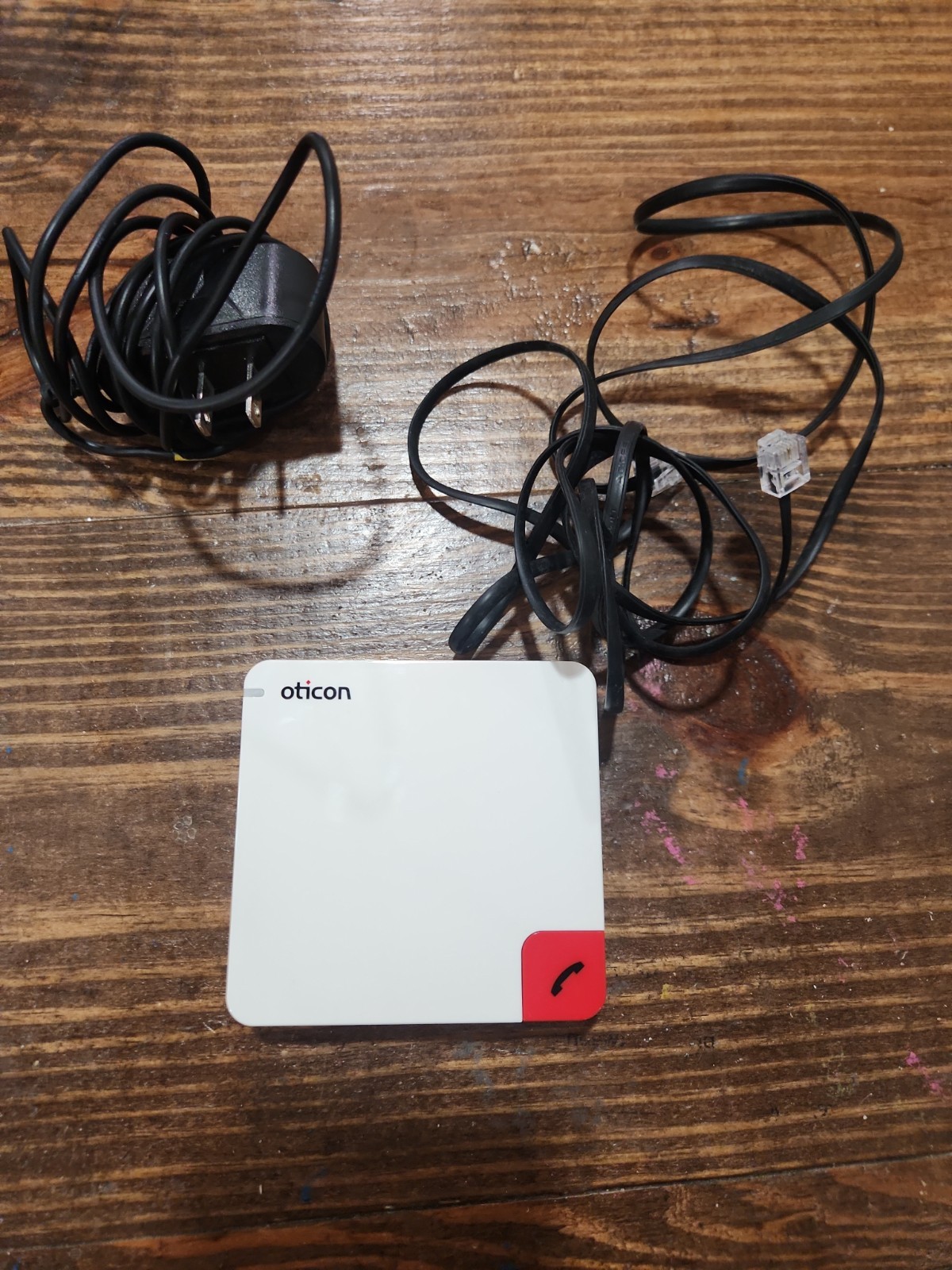 Used Oticon ConnectLine TELE-109 Bluetooth Landline Phone Adapter