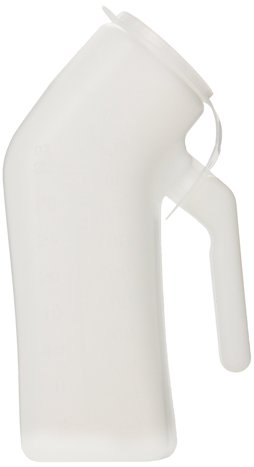 Grafco Male Urinal with Lid, 32 Oz/1000 ml Capacity, Medical Urine Bottle for…