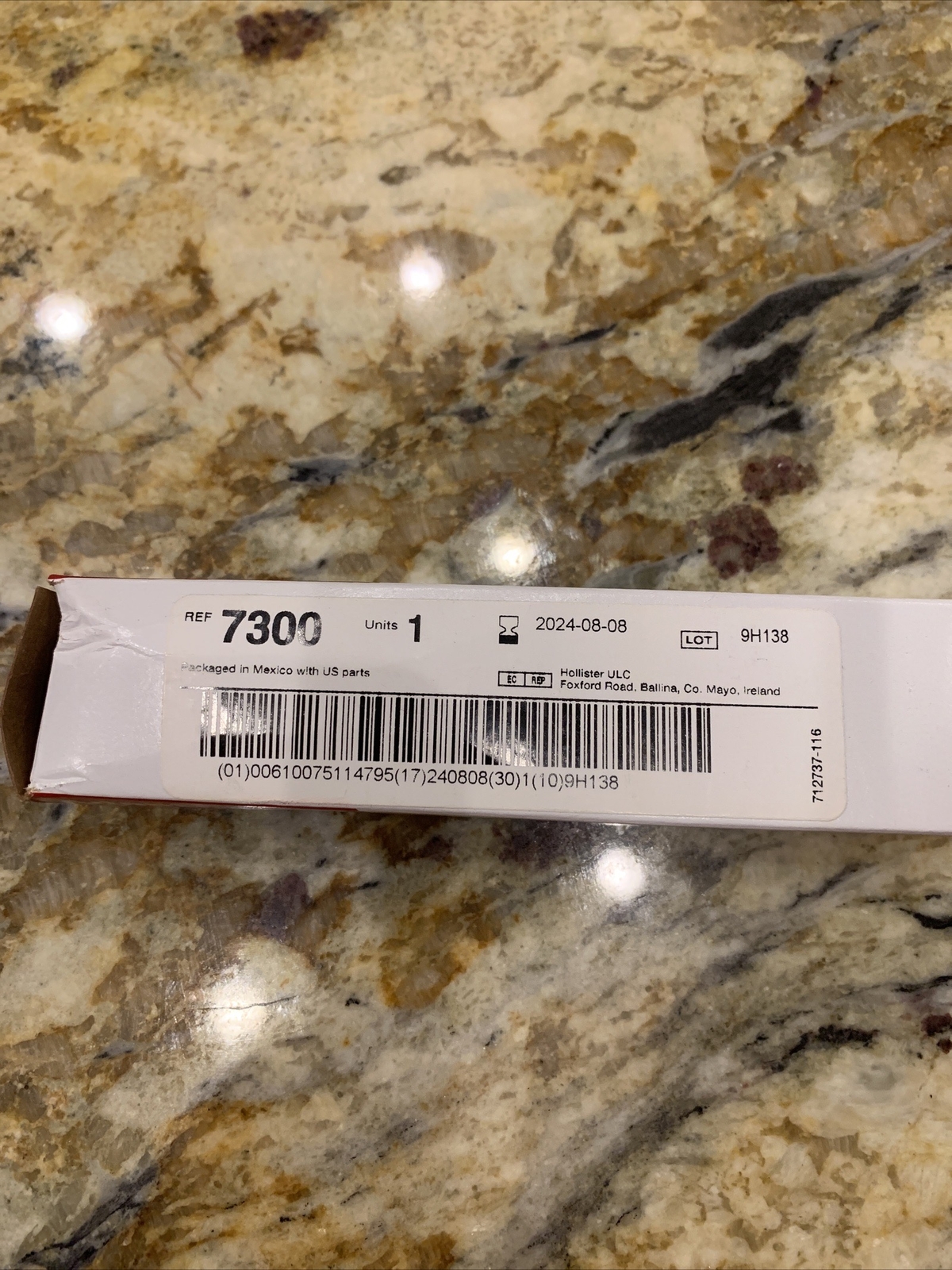 1 Hollister 7300 Adapt Belts 23″-43” Beige Exp 2024