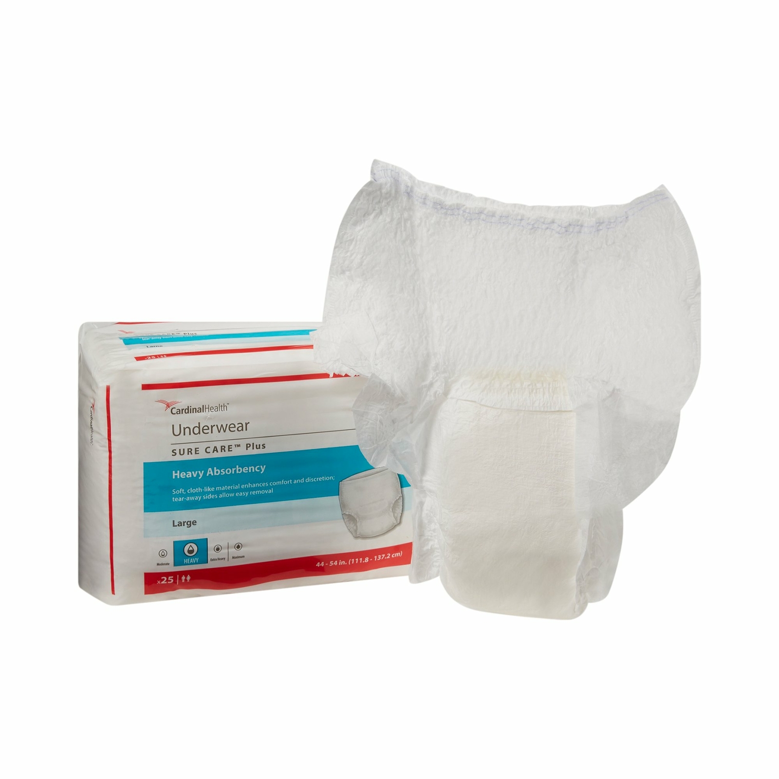 Covidien Disposable Underwear Large Heavy 25 Ct