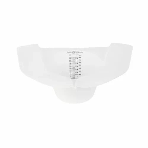 McKesson Commode Specimen Collector, 800 mL (27 oz.) NonSterile, 46 count.