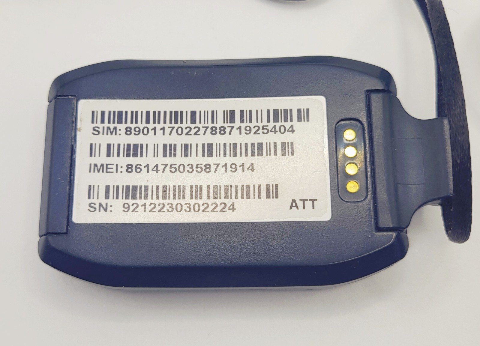 AlertSentry iSAFE Mobile Responder GPS Medical Alert Device Charger Dock ATT
