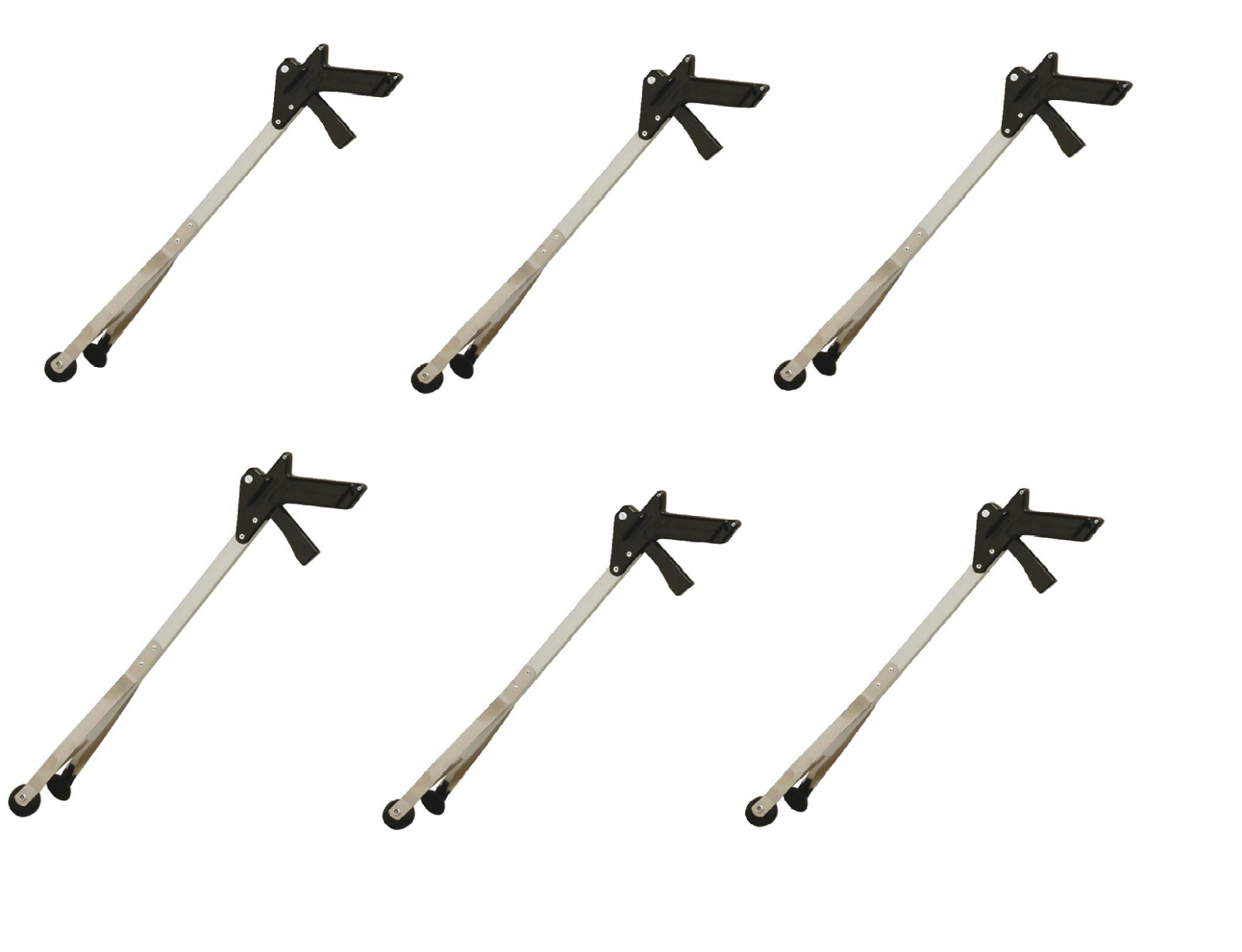 6 Pack New G4 DOT D.O.T Reacher 32″ 40” 48” Grabber Pick Up Tool Easy Reacher