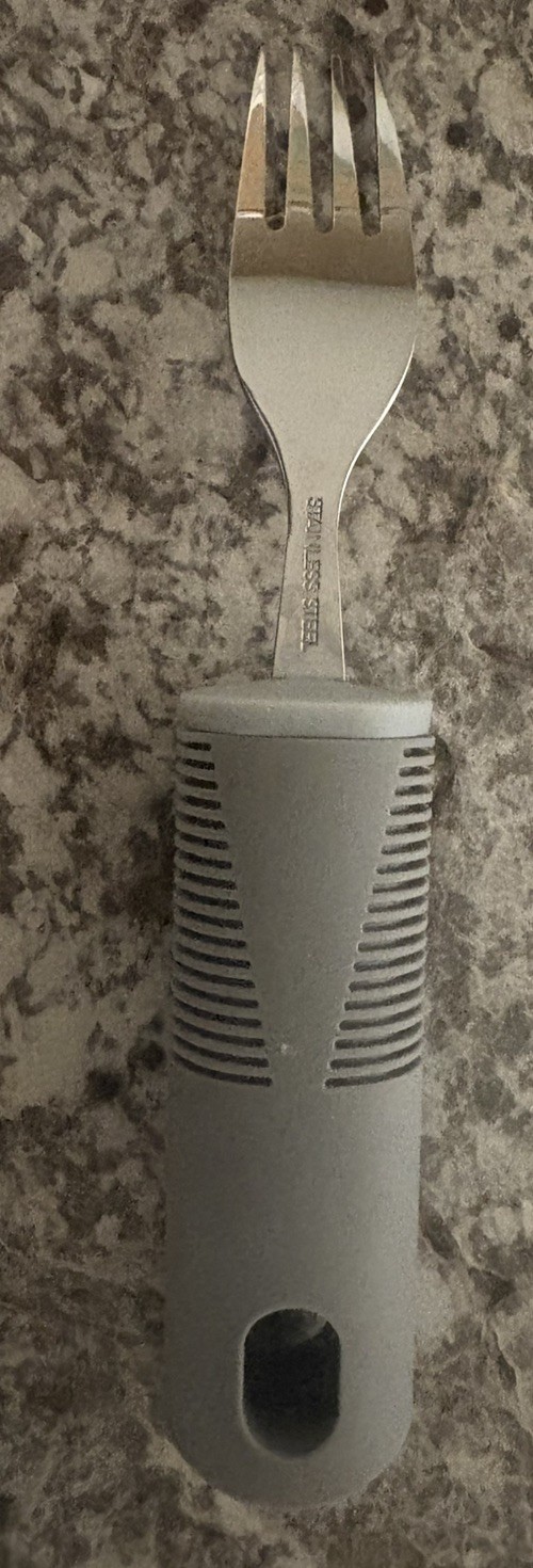 Special Supplies Adaptive Utensils Set of 5 Stainless Steel Grey. Open box.