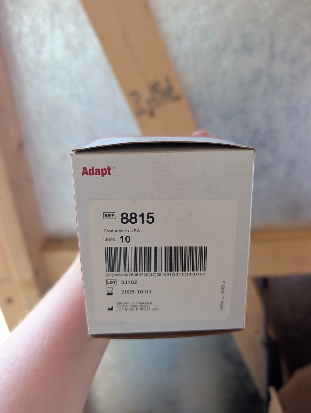 Ostomy Ring Barrier Hollister Brand New Box