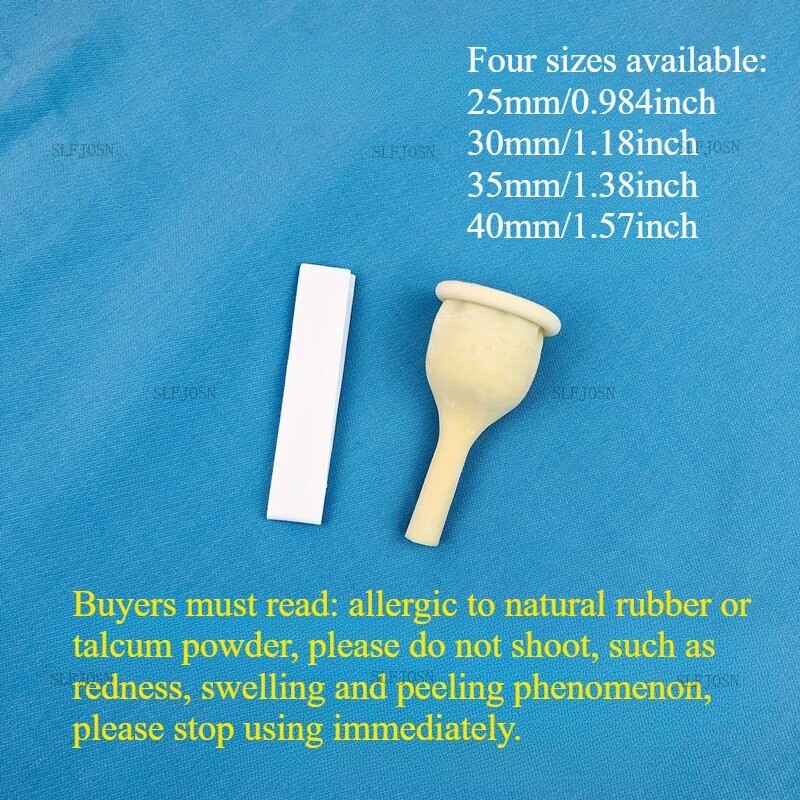 5/10/20Pack Men Latex Urine Cover Male External Sterilized Latex Urine Collector