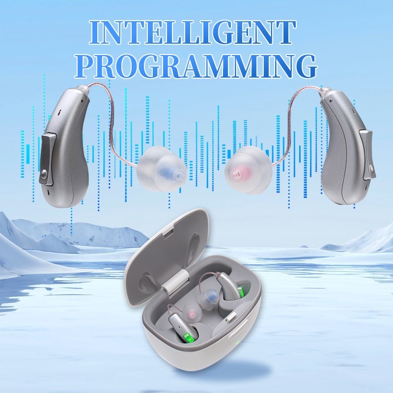 OTC Hearing Aids For Seniors Adults Rechargeable With Noise Cancelling Digital