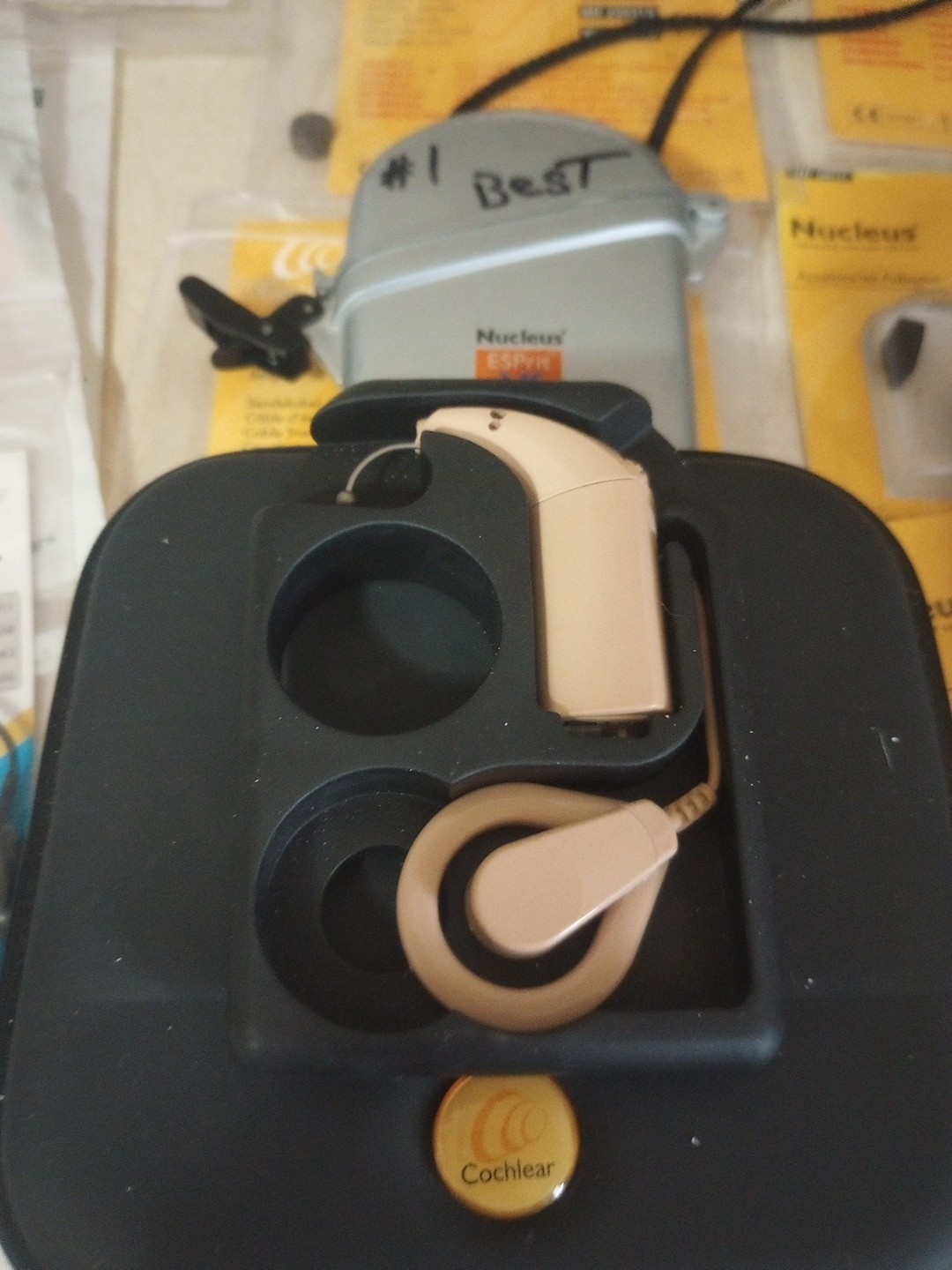 New Cochlear Nucleus ESPrit 3g Coil, Cable And Accessory Bundle