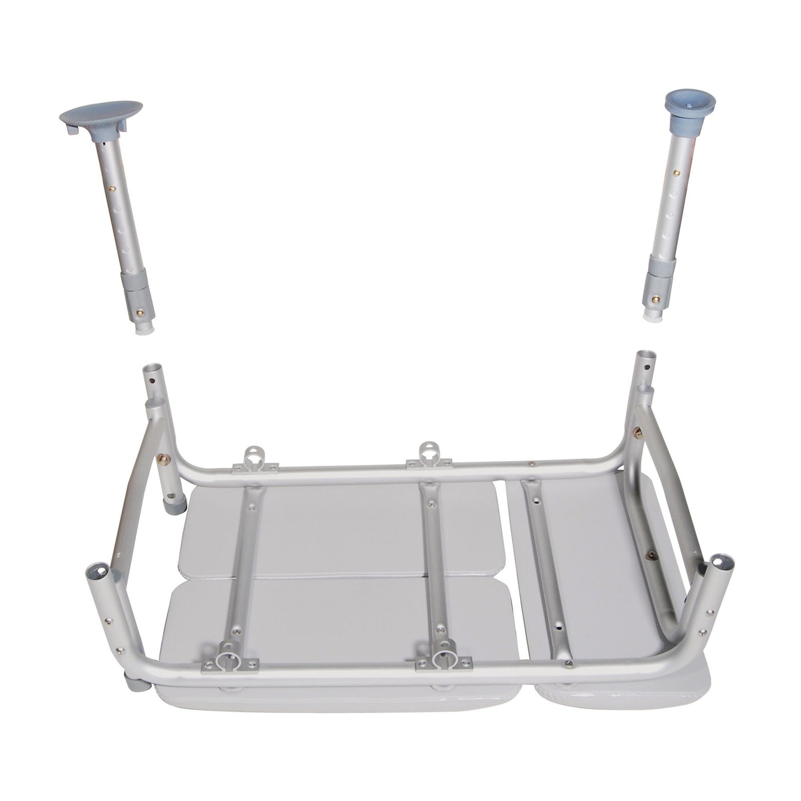 drive Knocked Down Bath Transfer Bench Adjustable Height up to 400 lbs