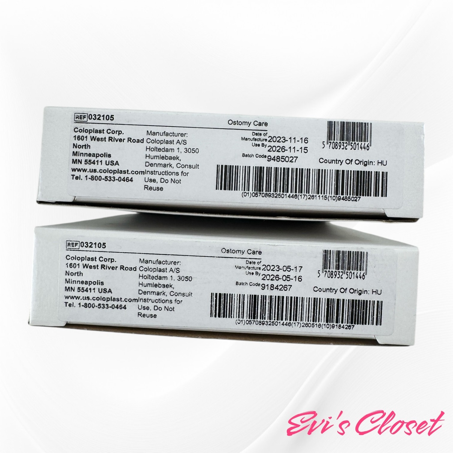 Ostomy Care Coloplast Brava® Protective Sheets 032105 Box 10 4″X4″ Lot of Two
