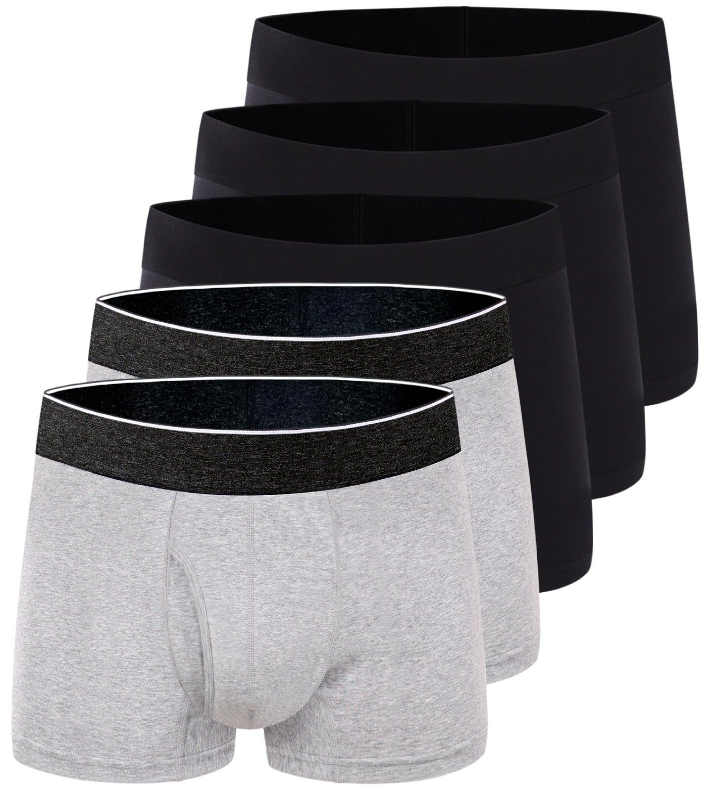 AIRCUTE Incontinence Underwear Men’s Washable Leak Proof Absorbency Boxers 4XL