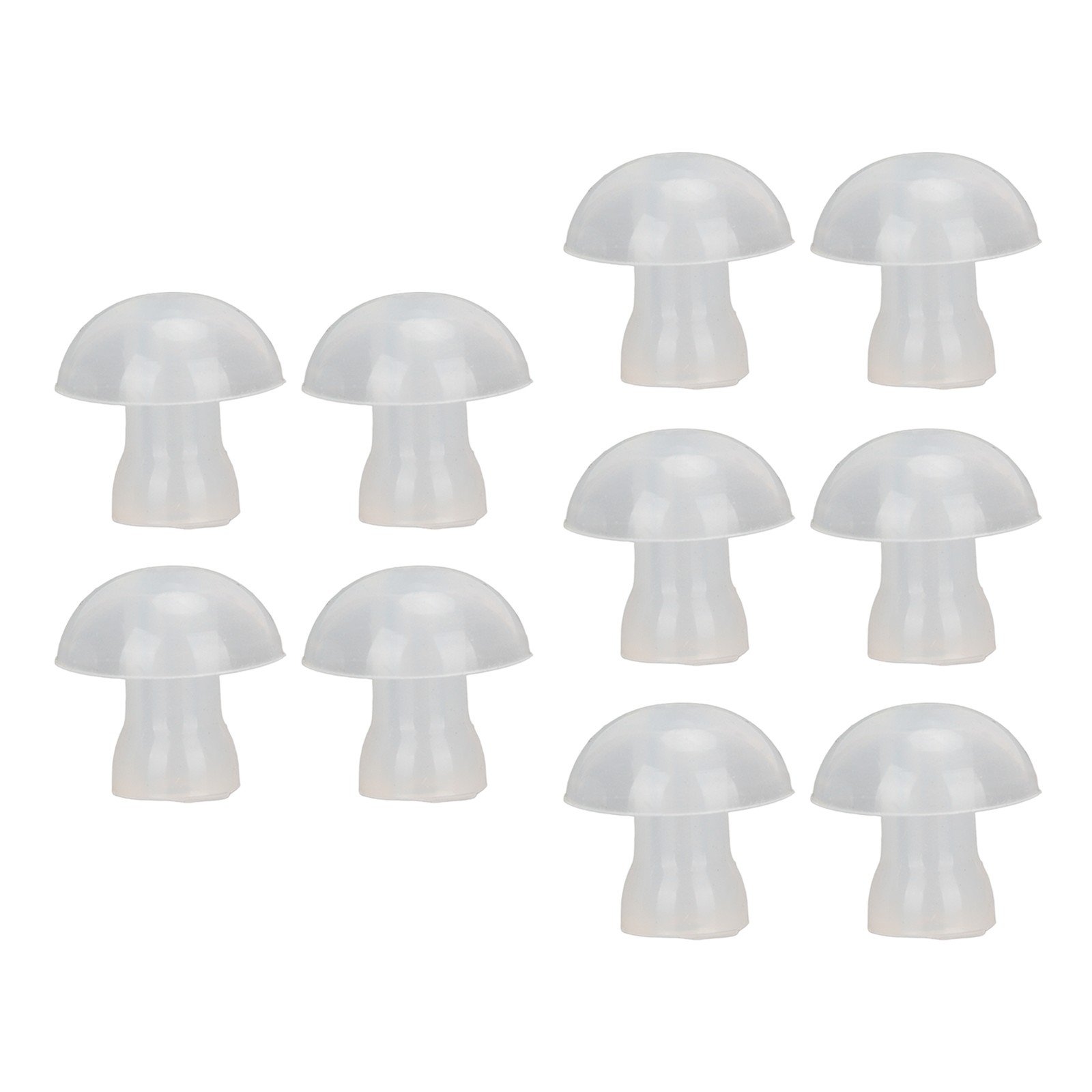 L 14mm 10Pcs Hearing Ear Aid Tips Soft Replacement Universal Domes Hearing
