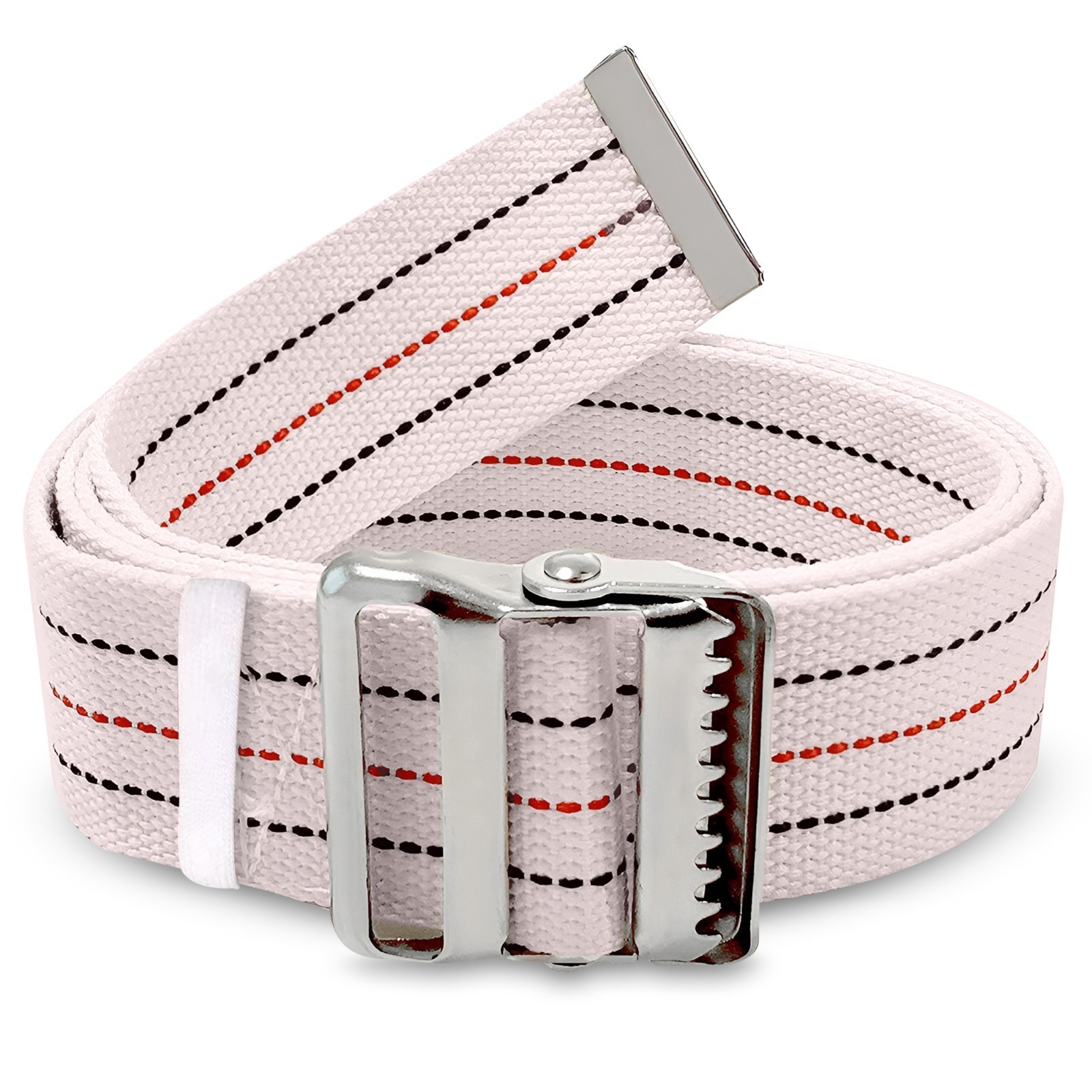 Gait belt for transfer,caregiver, home health, aid seniors (white)