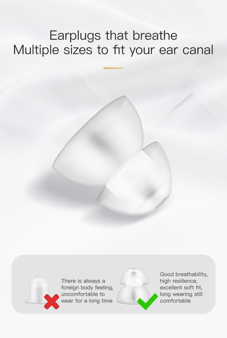 1Pair Mini Digital Hearing Aids Invisible In-Ear Enhancer Sound Amplifier L/R