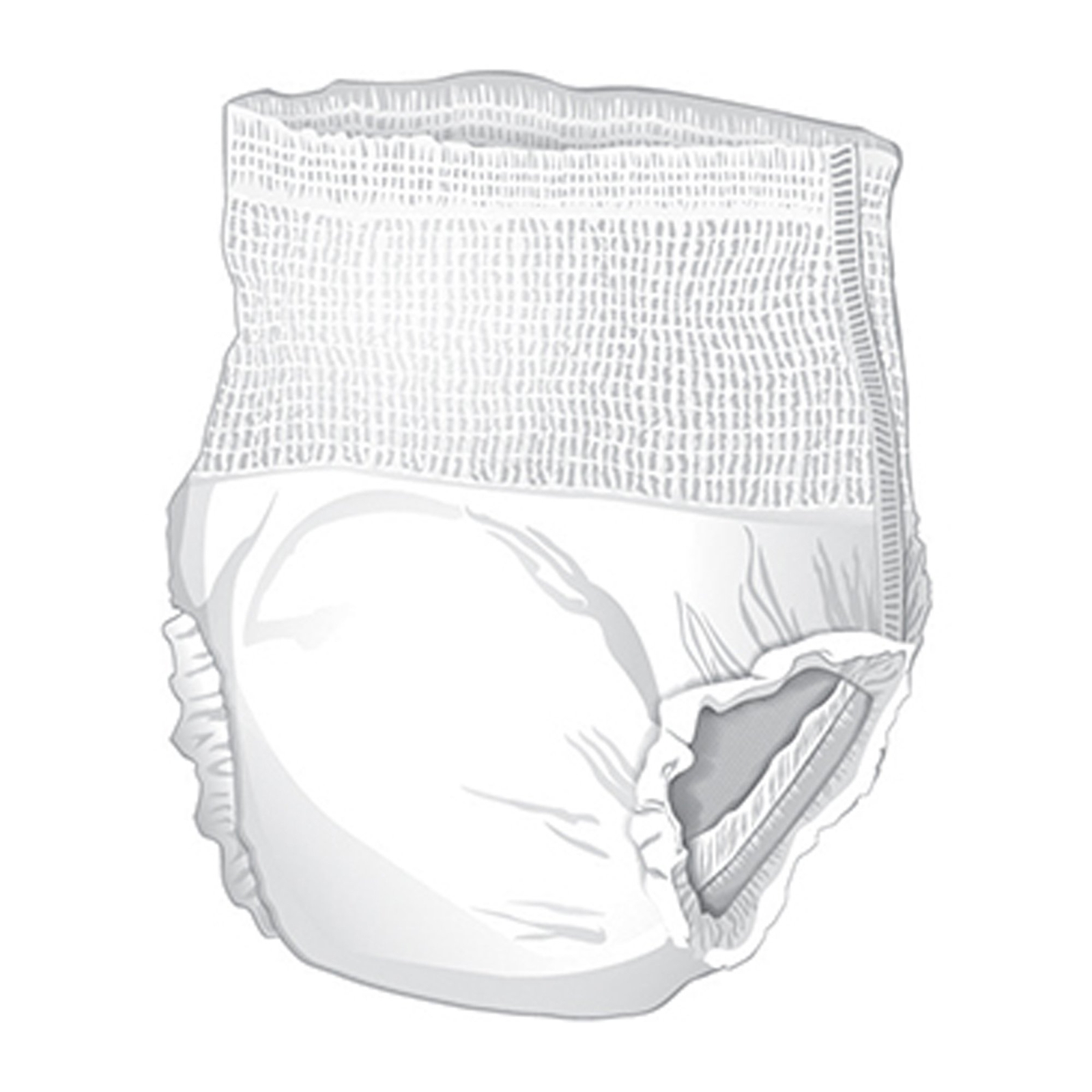 McKesson Disposable Underwear Medium Moderate 20 Ct