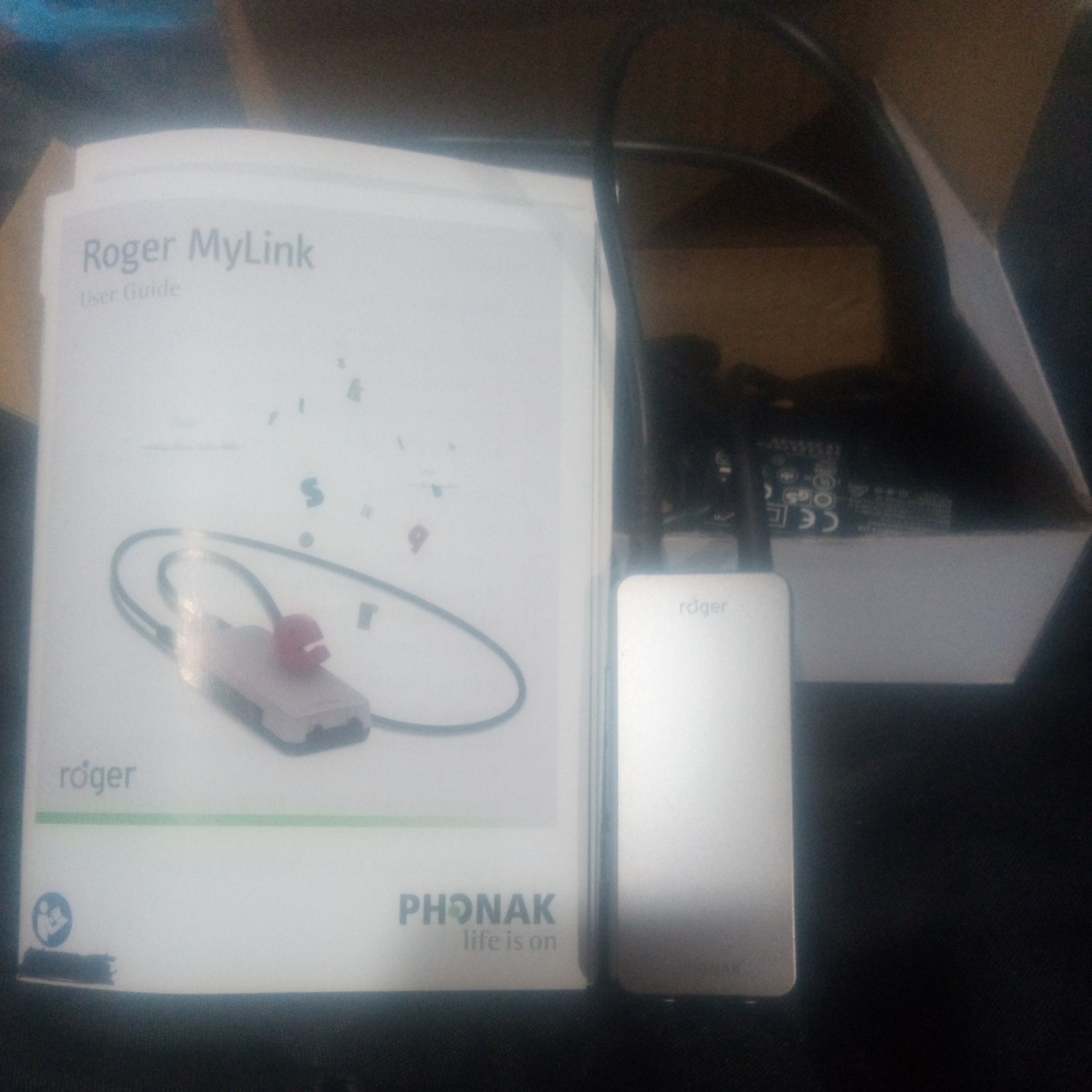 Phonak Roger MyLink Wireless Receiver 052-32198-D02M3 New