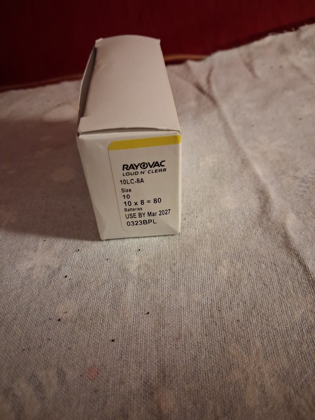 Rayovac Loud N Clear Hearing Aid Batteries Size 312 80 Pack #312LC-8A