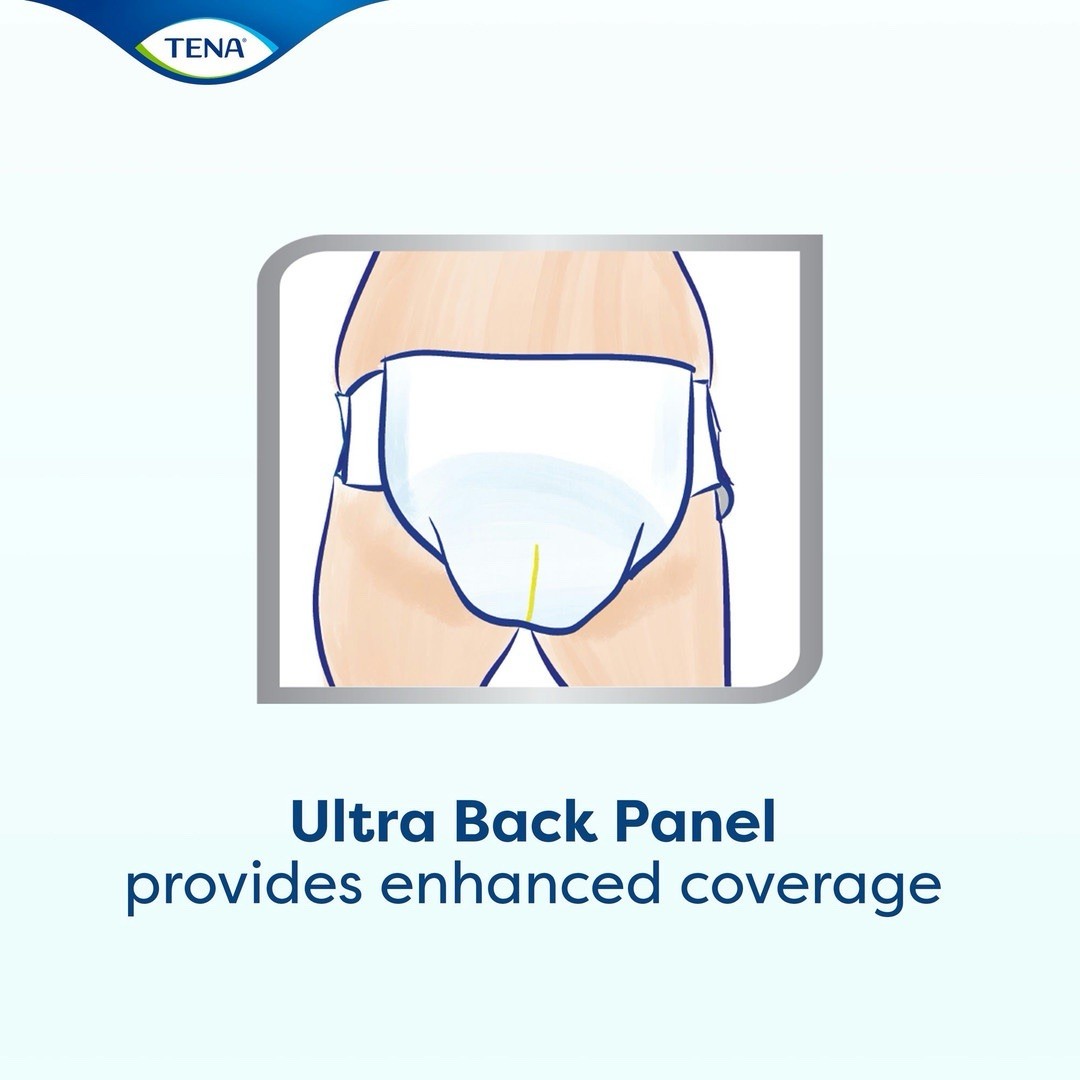 TENA Dry Comfort Incontinence Brief XL Breathable 67440 80 Ct