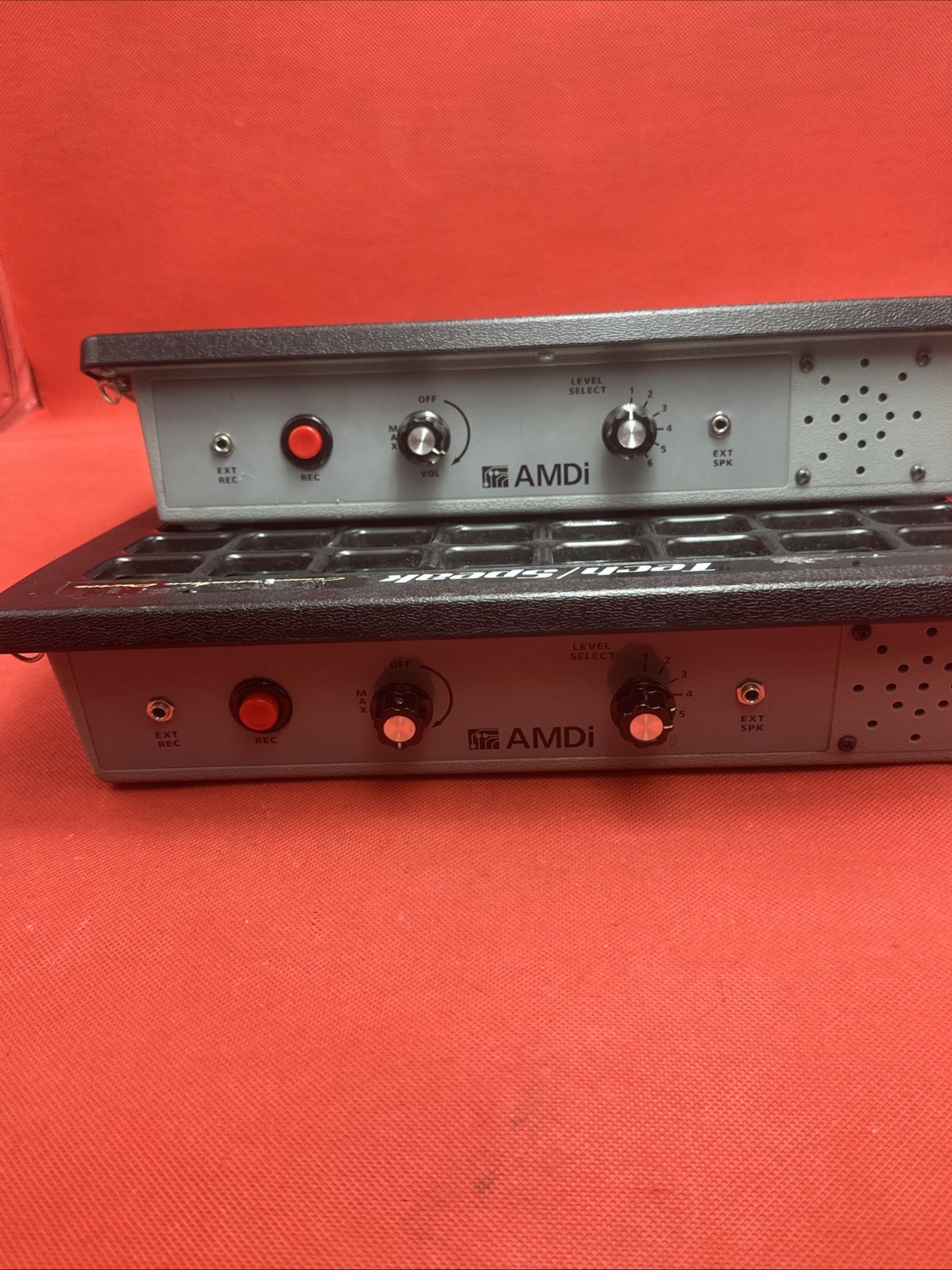Lot Of 2 AMDi TS6X32 BG Communication Speech Device Only , No Accessories