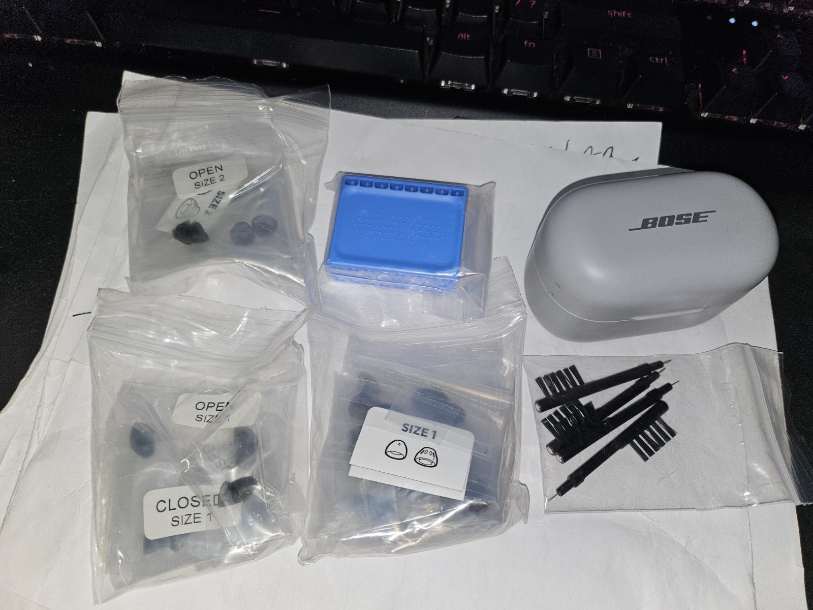 Lexie B2 Hearing AIDS Pair Powered By Bose Bundle Edition Case Accessories OTC