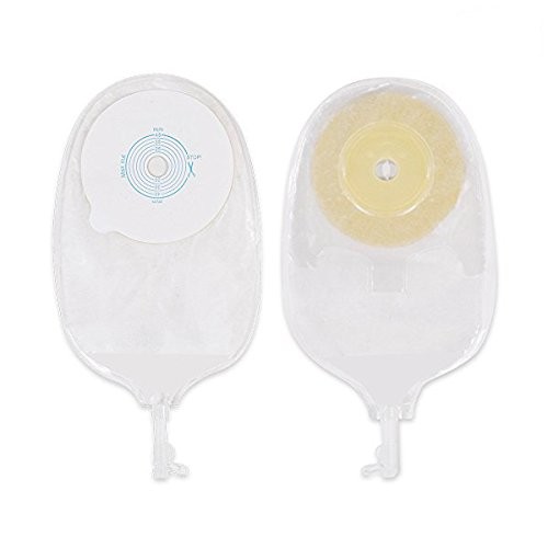 Urostomy Bag, Medicals Drainable Pouch Ostomy Stoma Bags One Piece System Cut-to