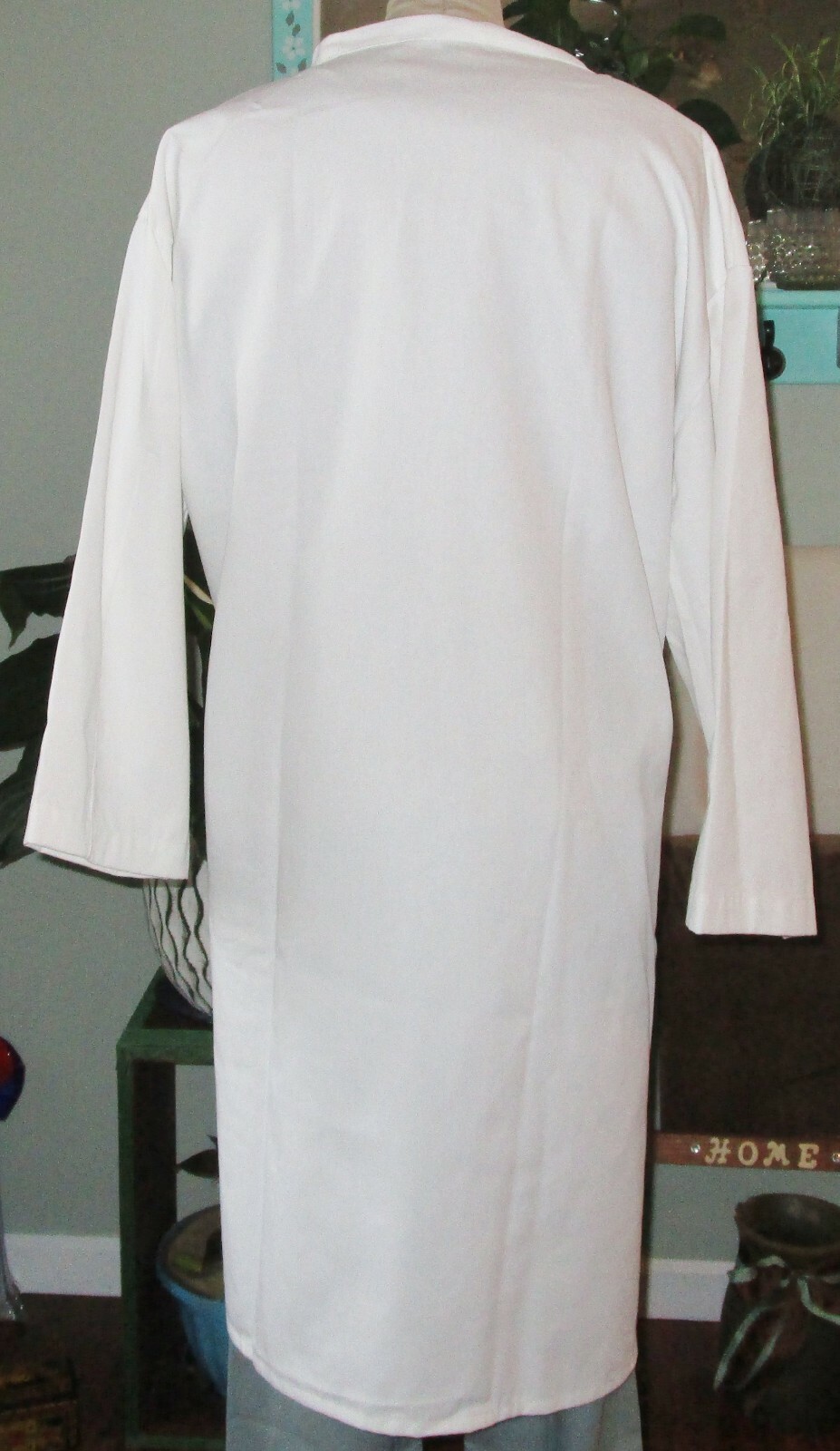 Artex Unisex Patient Gown 3/4 sleeve 42″ Length Size 2X White Reusable Quality