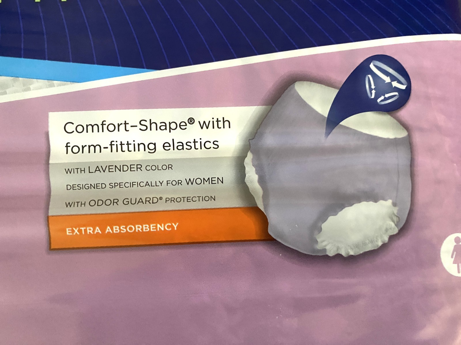 PREVAIL PER-FIT Extra Absorbency LARGE 44″-58″ UNDERWEAR 4 pack – 72 ct PFW-513