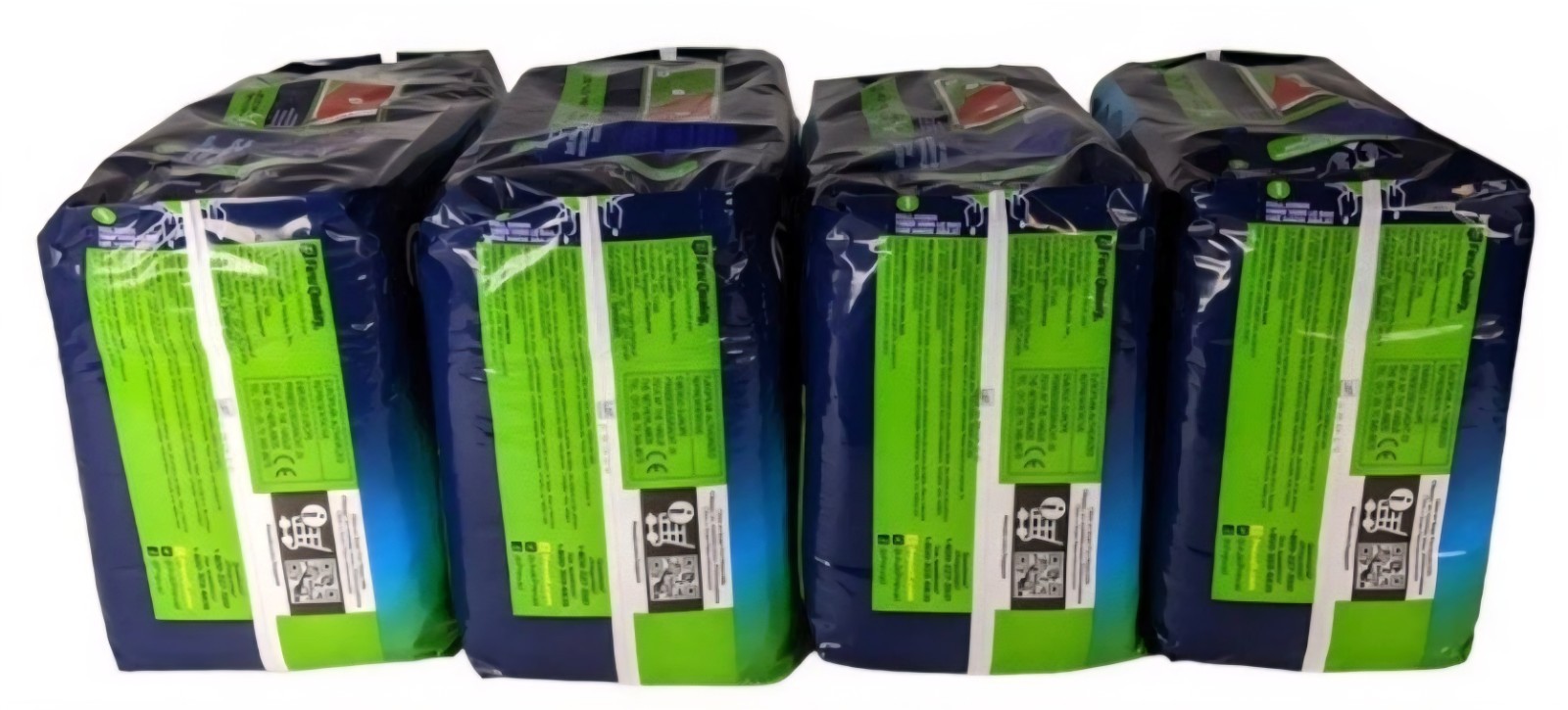 Prevail Per-Fit Adult Unisex Daily Underwear/Diapers Medium 4 Bags of 20 A Box