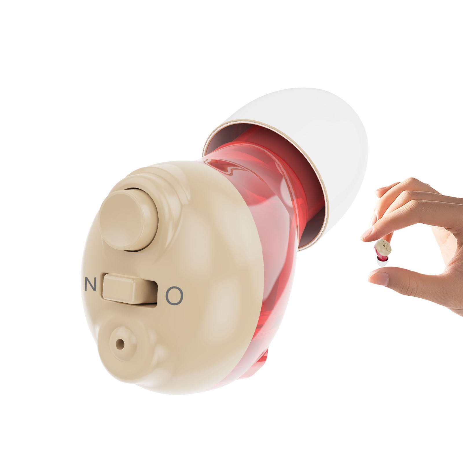 NEW Ultra Invisible Hearing Aids for Seniors In-Ear Noise Canceling