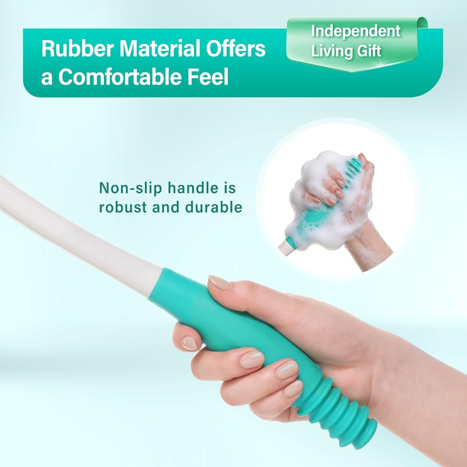 Ergonomic 15-Inch Long Wiping Aid – Perfect for Limited Mobility Users