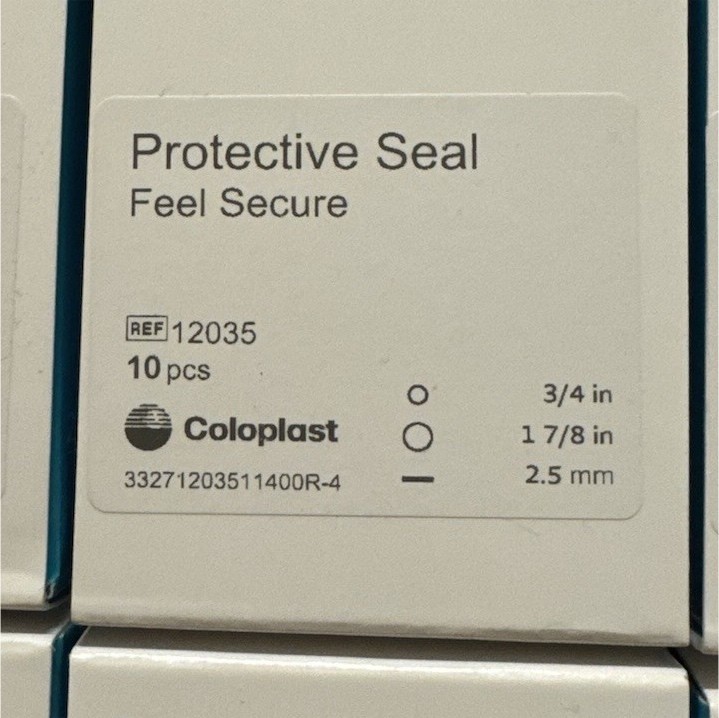 Coloplast Brava Protective Seal Hydrocolloid 12035 10 pcs 3/4 in Opening