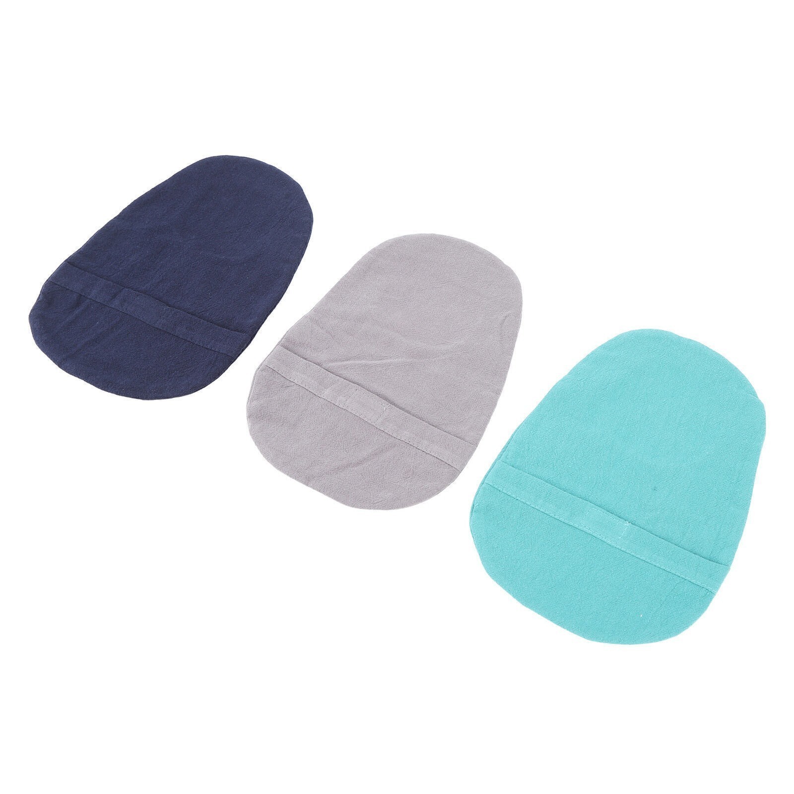 3pcs Ostomy Bag Cover Washable Colors Dust Proof Mixed Detachable Protective