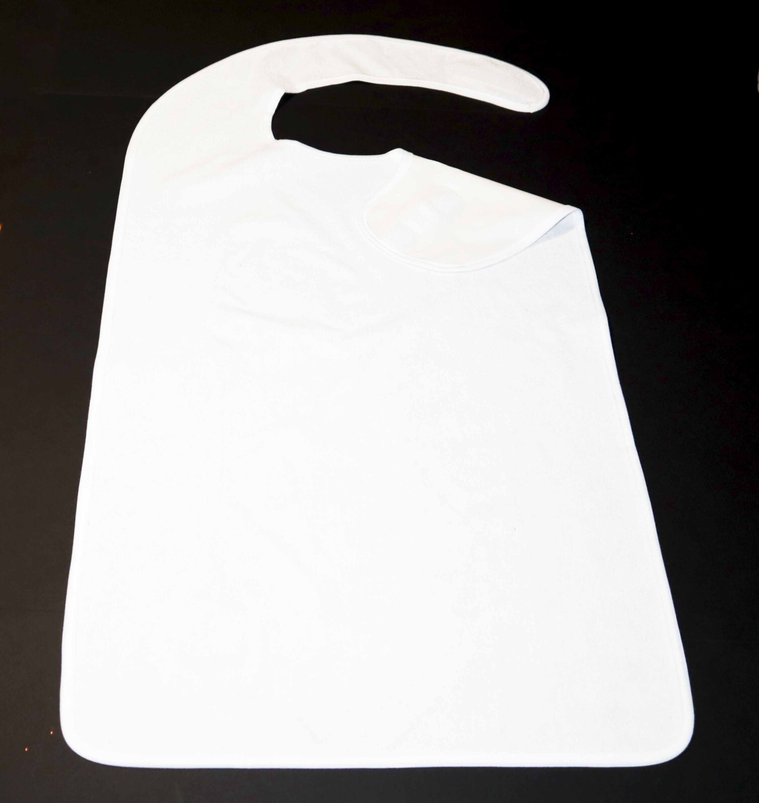 Adult Bibs Set of 3 Premium Quality Terry Cloth Reusable & Washable EZ On/Off