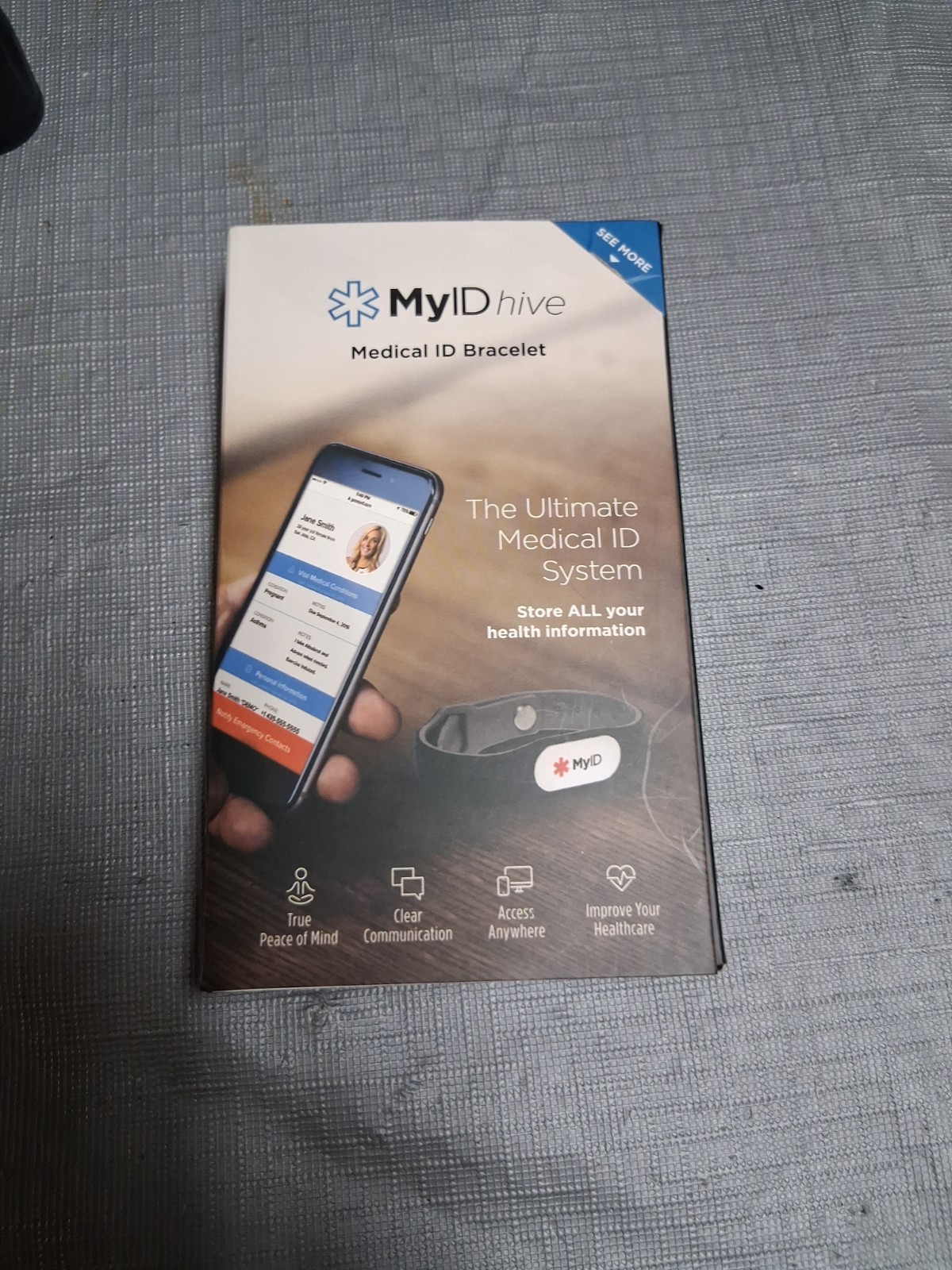 New Endevr MyID hive Medical ID Bracelet – All Sizes!