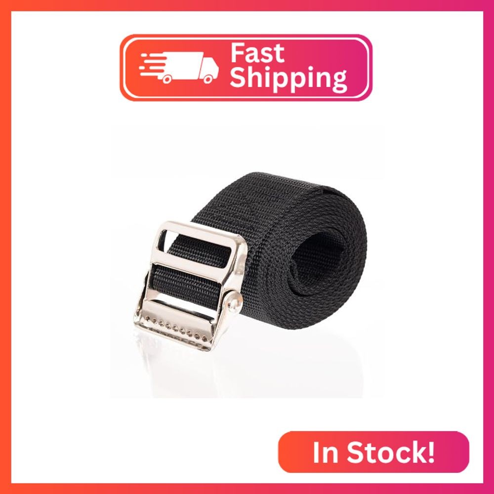 Gait Belt and Transfer/Walking Assist Standing Aid, 72inch Long Metal Buckle for