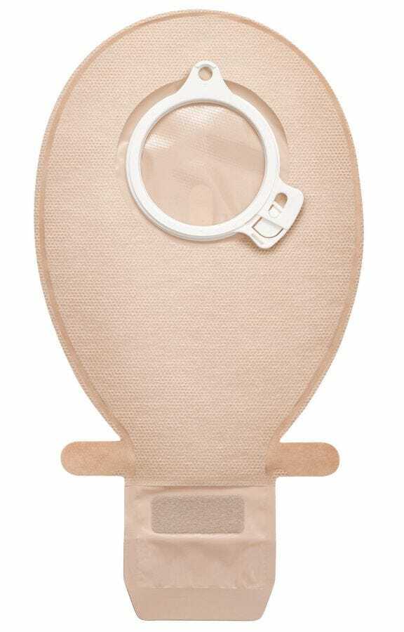 SenSura Click 2-Piece Drainable Pouch w/EasiClose Transparent, Box of 20
