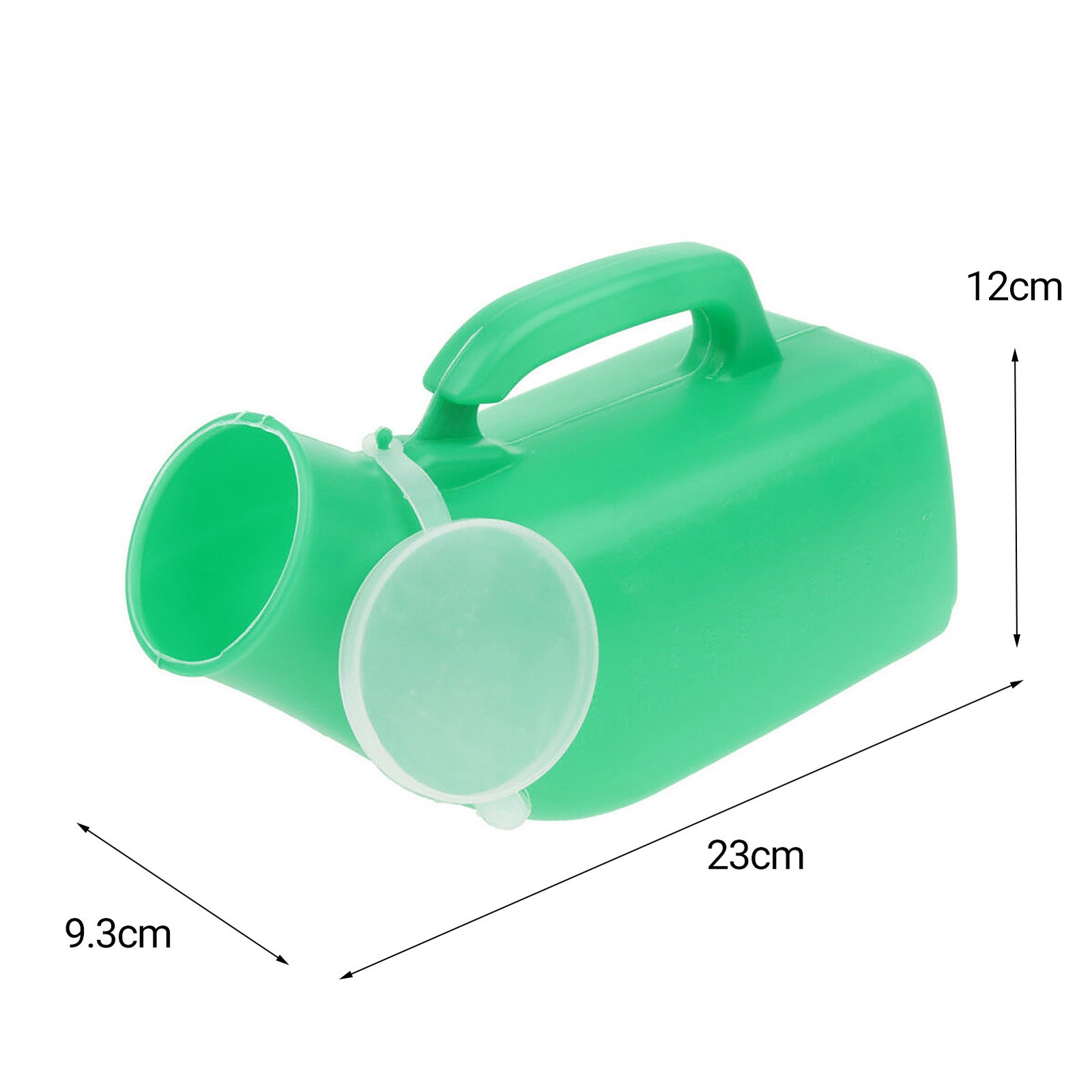 Portable Male Urinal 1200ML for Travel Bedridden Elderly Lightweight Reusable