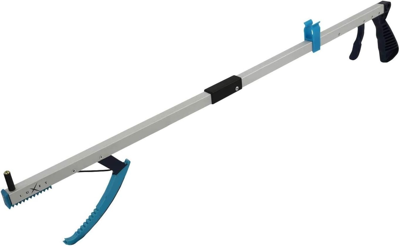 Heavy Duty Grabber Tool Industrial Pick Up Stick Trash Reacher Grip Hand Reach