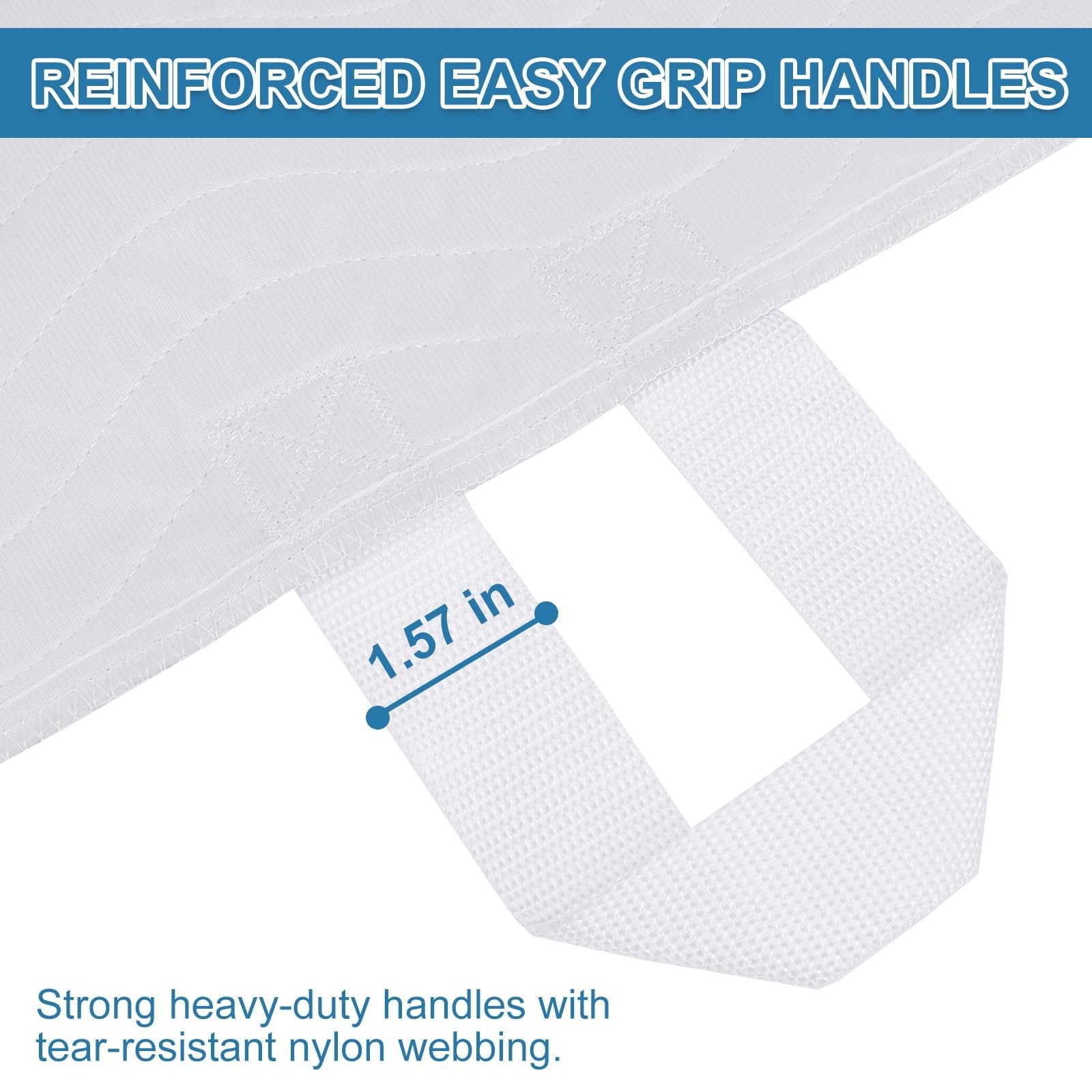 ® Positioning Bed Pads with Handles 34″ x 36″ (Pack of 2) Incontinence Washab…