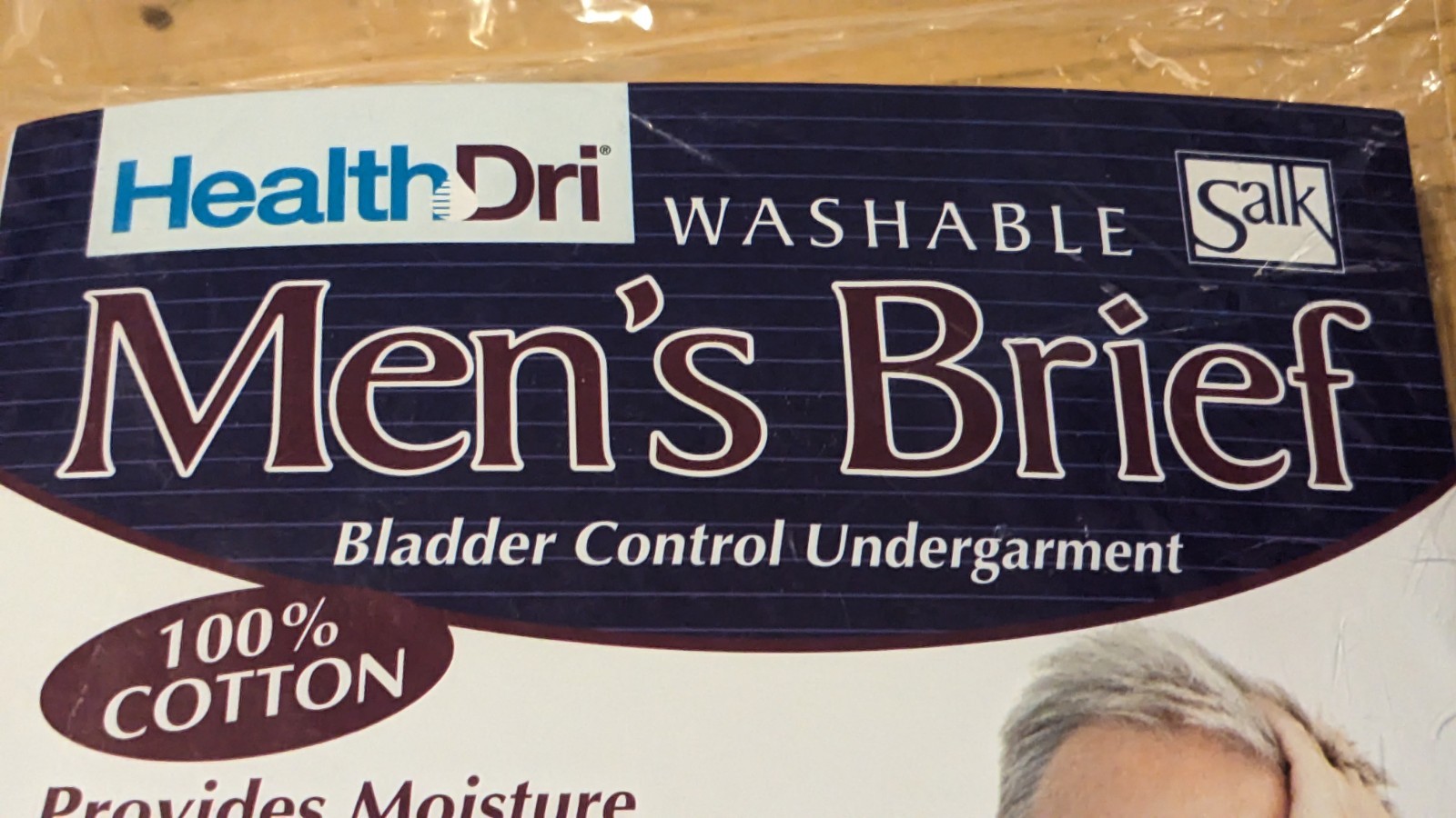Salk HealthDri Men’s Heavy Absorbency Reusable Brief Medium 34″-36″ BH00M USA