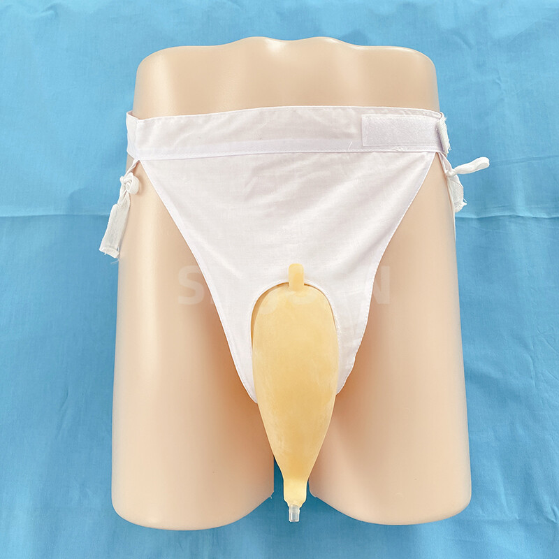 Latex Bag for Elderly Male Women Urine Bag Catheter Urinary Reusable Pee Pouch