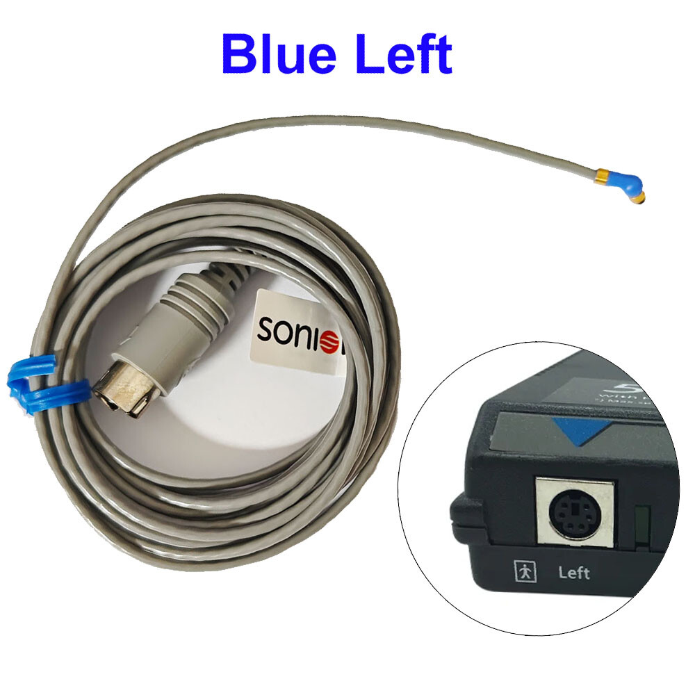Blue/Red Hearing Aid CS44 Programming Cable for Siemens AudioService GN Resound